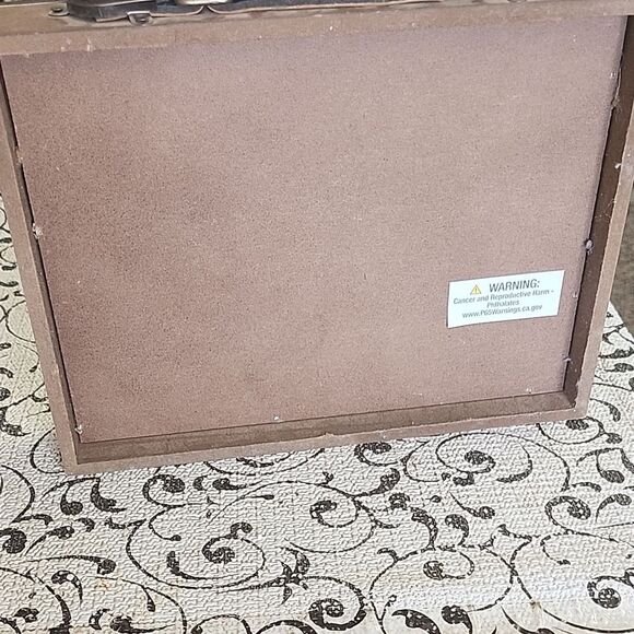 Vintage-Style Map Photo Frame - Picture 3 of 6